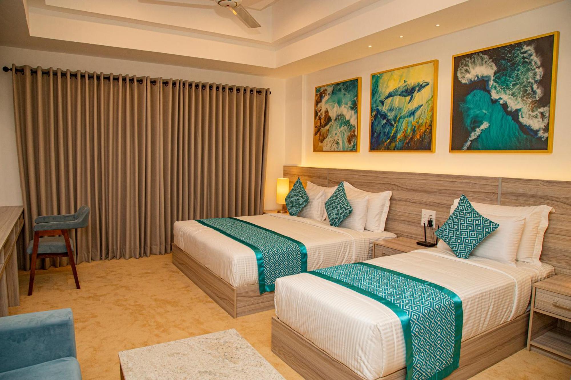 Negombo Ocean Breeze - Bliss On The Beach Luxury Apartments By Serendib Vacation Exterior foto