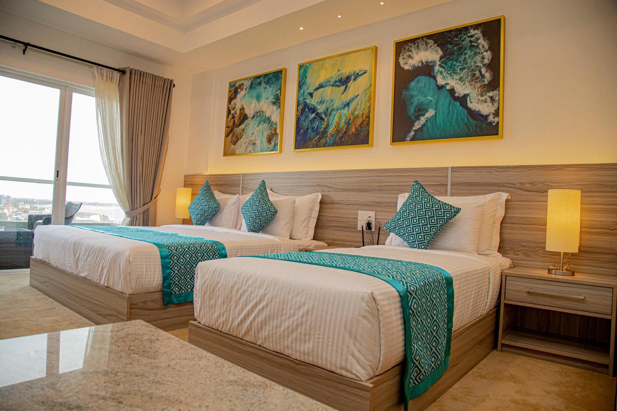 Negombo Ocean Breeze - Bliss On The Beach Luxury Apartments By Serendib Vacation Exterior foto